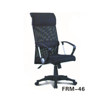 高背网布板椅M-46
